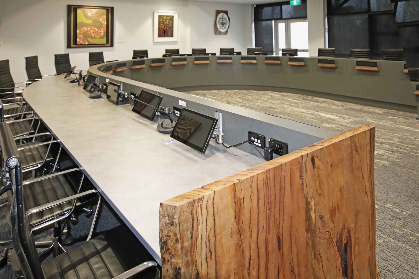 Mandurah City Council chambers